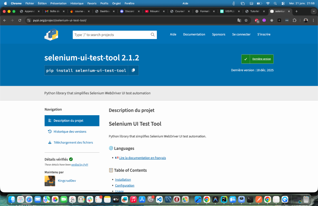 Selenium UI Test Tool
